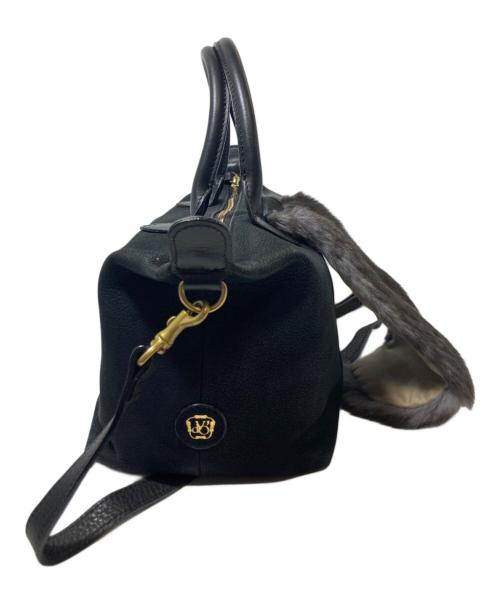 VIOLAd'ORO（ヴィオラドーロ）VIOLAd'ORO (ヴィオラドーロ) ショルダーバッグ ブラックの古着・服飾アイテム