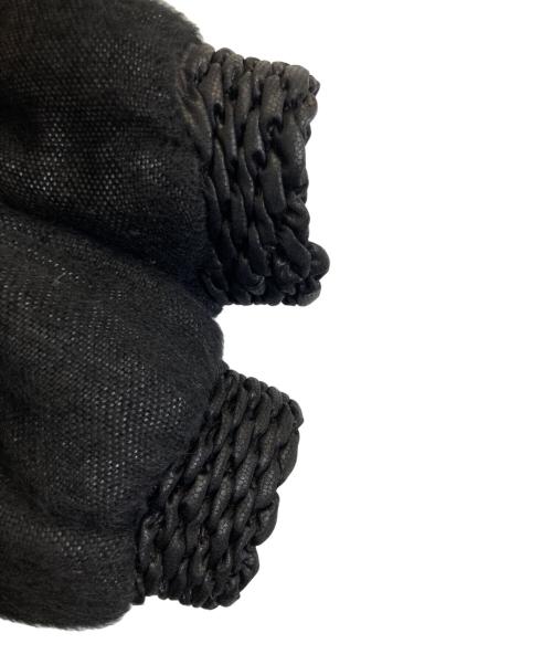 La Moda GOJI（ラ モーダ ゴジ）La Moda GOJI (ラ モーダ ゴジ) ラクーンファー付きダウンコート ブラック サイズ:11の古着・服飾アイテム