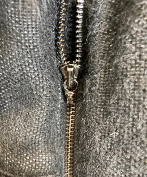 La Moda GOJI（ラ モーダ ゴジ）La Moda GOJI (ラ モーダ ゴジ) ラクーンファー付きダウンコート ブラック サイズ:11の古着・服飾アイテム