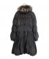 La Moda GOJI (ラ モーダ ゴジ) ラクーンファー付きダウンコート ブラック サイズ:11：5000円
