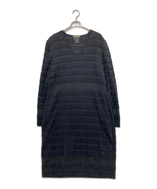 ESCADA（エスカーダ）ESCADA (エスカーダ) ニットワンピース ブラック サイズ:Mの古着・服飾アイテム