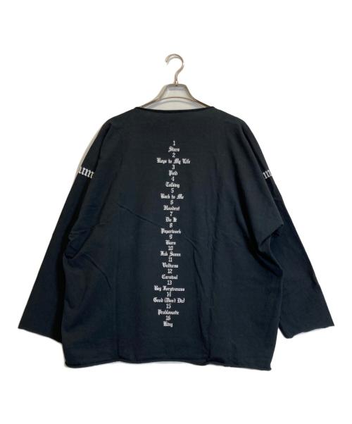 YEEZY（イージー）YEEZY (イージー) ロングカットソー ブラック サイズ:記載なしの古着・服飾アイテム