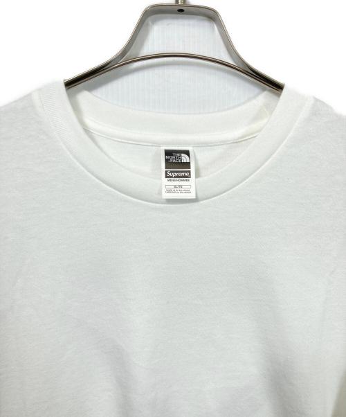 SUPREME（シュプリーム）Supreme (シュプリーム) THE NORTH FACE (ザ ノース フェイス) Tシャツ ホワイト サイズ:XLの古着・服飾アイテム