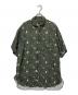 Y'S for men（ワイズフォーメン）の古着「総柄シャツ」｜グリーン
