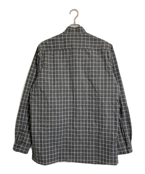 Yohji Yamamoto pour homme（ヨウジヤマモト プールオム）Yohji Yamamoto pour homme (ヨウジヤマモト プールオム) チャイナボタンシャツ グレー サイズ:3の古着・服飾アイテム