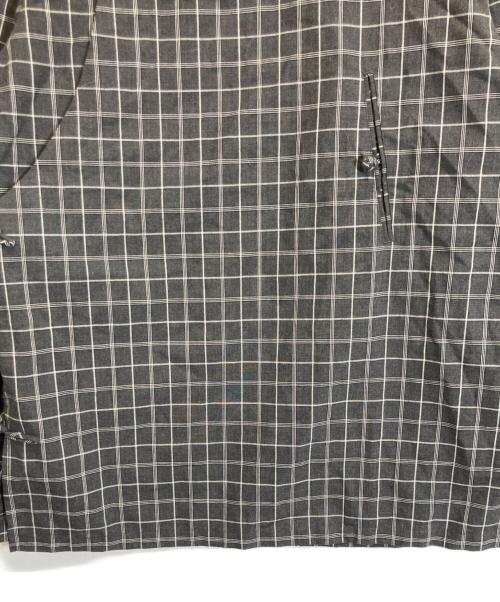 Yohji Yamamoto pour homme（ヨウジヤマモト プールオム）Yohji Yamamoto pour homme (ヨウジヤマモト プールオム) チャイナボタンシャツ グレー サイズ:3の古着・服飾アイテム