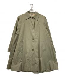 Aquascutum（アクアスキュータム）の古着「ステンカラーコート」｜ベージュ