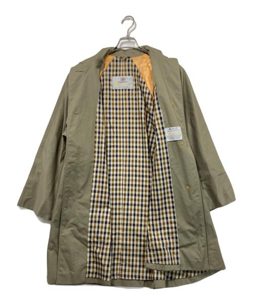Aquascutum（アクアスキュータム）Aquascutum (アクアスキュータム) ステンカラーコート ベージュ サイズ:記載なしの古着・服飾アイテム