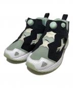 REEBOKリーボック）の古着「INSTAPUMPFURY95」｜黄緑