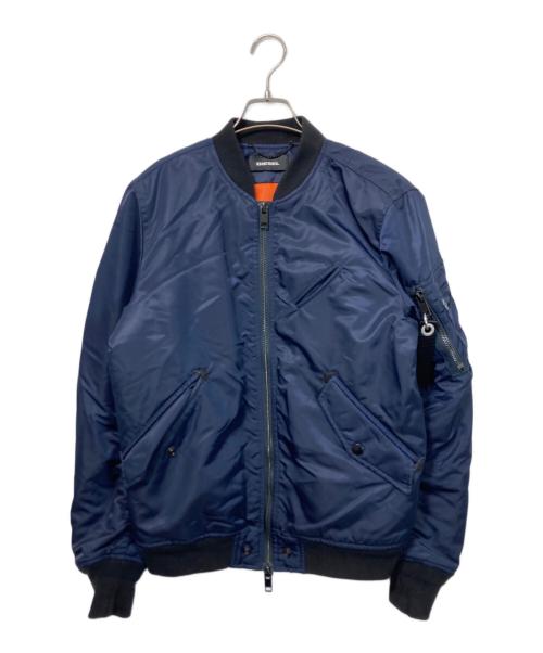 DIESEL（ディーゼル）DIESEL (ディーゼル) ブルゾン ネイビー サイズ:Sの古着・服飾アイテム