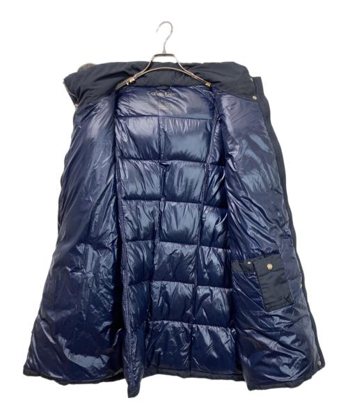 Calvin Klein（カルバンクライン）Calvin Klein (カルバンクライン) 中綿コート ネイビー サイズ:XLの古着・服飾アイテム