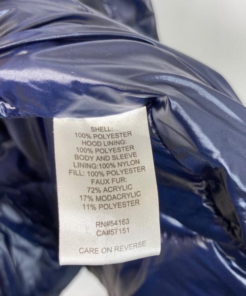 Calvin Klein（カルバンクライン）Calvin Klein (カルバンクライン) 中綿コート ネイビー サイズ:XLの古着・服飾アイテム