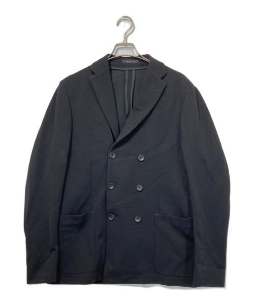 ARMANI COLLEZIONI（アルマーニ コレツィオーニ）ARMANI COLLEZIONI (アルマーニ コレツィオーニ) テーラードジャケット ブラック サイズ:48の古着・服飾アイテム