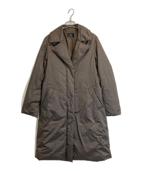 23区（ニジュウサンク）23区 (ニジュウサンク) ステッチレス ADSダウンコート ブラウン サイズ:36の古着・服飾アイテム