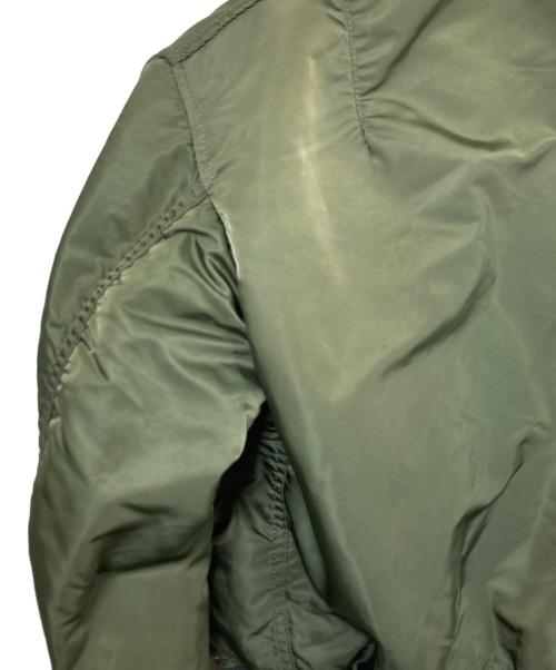 ALPHA（アルファ）ALPHA (アルファ) MA-1ジャケット グリーン サイズ:Mの古着・服飾アイテム