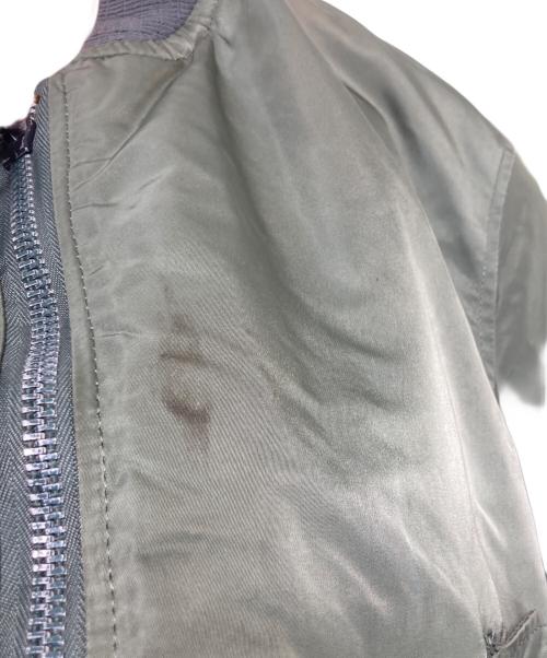 ALPHA（アルファ）ALPHA (アルファ) MA-1ジャケット グリーン サイズ:Mの古着・服飾アイテム