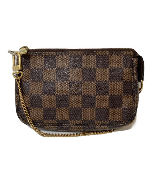 LOUIS VUITTON（ルイ ヴィトン）LOUIS VUITTON (ルイ ヴィトン) ダミエ ミニポシェット ブラウンの古着・服飾アイテム