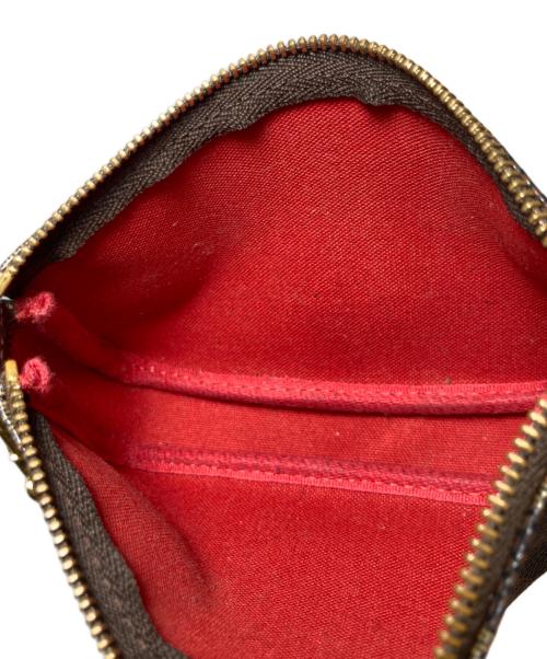 LOUIS VUITTON（ルイ ヴィトン）LOUIS VUITTON (ルイ ヴィトン) ダミエ ミニポシェット ブラウンの古着・服飾アイテム