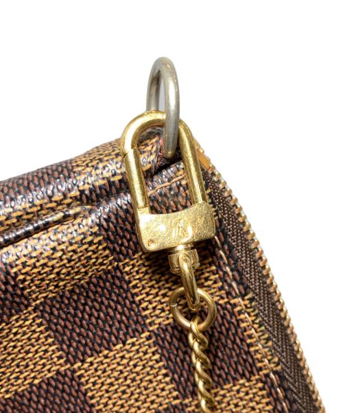 LOUIS VUITTON（ルイ ヴィトン）LOUIS VUITTON (ルイ ヴィトン) ダミエ ミニポシェット ブラウンの古着・服飾アイテム