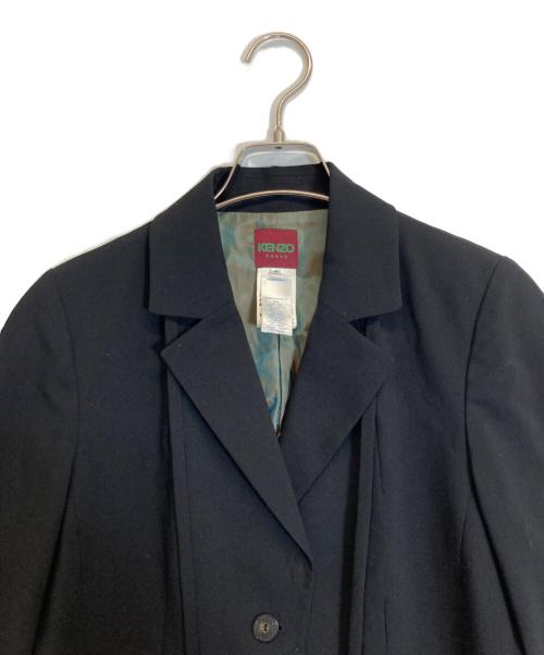 KENZO（ケンゾー）KENZO (ケンゾー) テーラードジャケット ブラック サイズ:Mの古着・服飾アイテム
