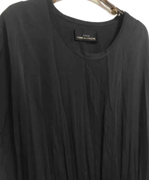 tricot COMME des GARCONS（トリココムデギャルソン）tricot COMME des GARCONS (トリココムデギャルソン) 80's ノースリーブワンピース ブラック サイズ:表記なしの古着・服飾アイテム