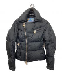 DSQUARED2（ディースクエアード）の古着「ジップロゴダウンジャケット」｜ブラック