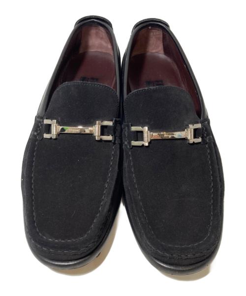 Salvatore Ferragamo（サルヴァトーレ フェラガモ）Salvatore Ferragamo (サルヴァトーレ フェラガモ) ローファー ブラック サイズ:8の古着・服飾アイテム
