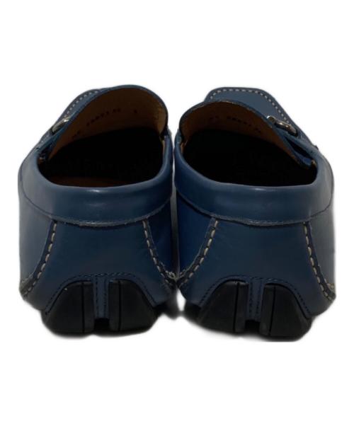 Salvatore Ferragamo（サルヴァトーレ フェラガモ）Salvatore Ferragamo (サルヴァトーレ・フェラガモ) ドライビングシューズ ブルー サイズ:8の古着・服飾アイテム