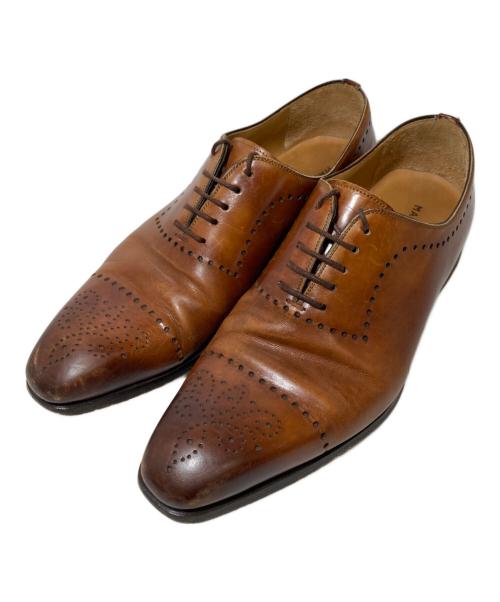 MAGNANNI（マグナーニ）MAGNANNI (マグナーニ) レザーシューズ ブラウン サイズ:41の古着・服飾アイテム