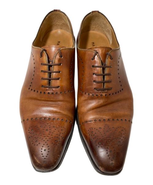 MAGNANNI（マグナーニ）MAGNANNI (マグナーニ) レザーシューズ ブラウン サイズ:41の古着・服飾アイテム