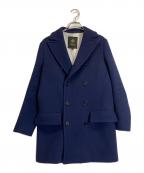 DRAWERドゥロワー）の古着「ショートコート」｜ネイビー