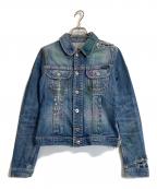 DOLCE & GABBANAドルチェ＆ガッバーナ）の古着「セーフティーピンデニムジャケット」｜インディゴ
