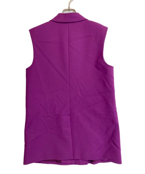 theory luxe（セオリーリュクス）theory luxe (セオリーリュクス) テーラードベスト パープル サイズ:38の古着・服飾アイテム
