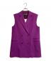 theory luxe（セオリーリュクス）の古着「テーラードベスト」｜パープル