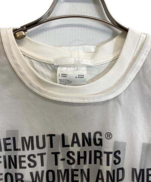 HELMUT LANG（ヘルムートラング）HELMUT LANG (ヘルムートラング) ロングＴシャツ ホワイト サイズ:Sの古着・服飾アイテム
