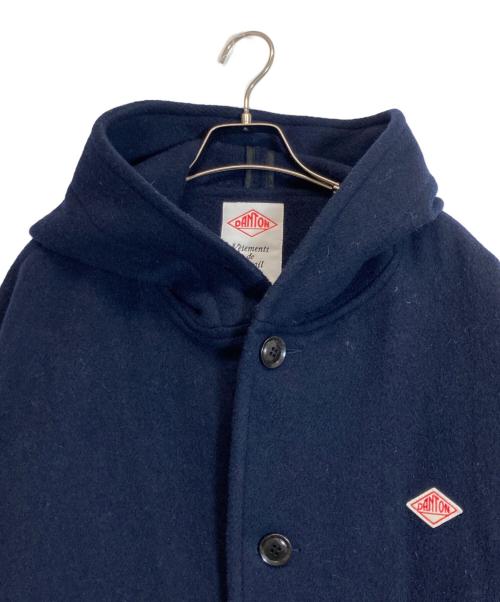 DANTON（ダントン）DANTON (ダントン) フードハーフコート ネイビー サイズ:Mの古着・服飾アイテム