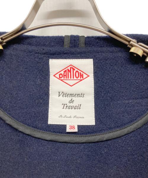 DANTON（ダントン）DANTON (ダントン) フードハーフコート ネイビー サイズ:Mの古着・服飾アイテム