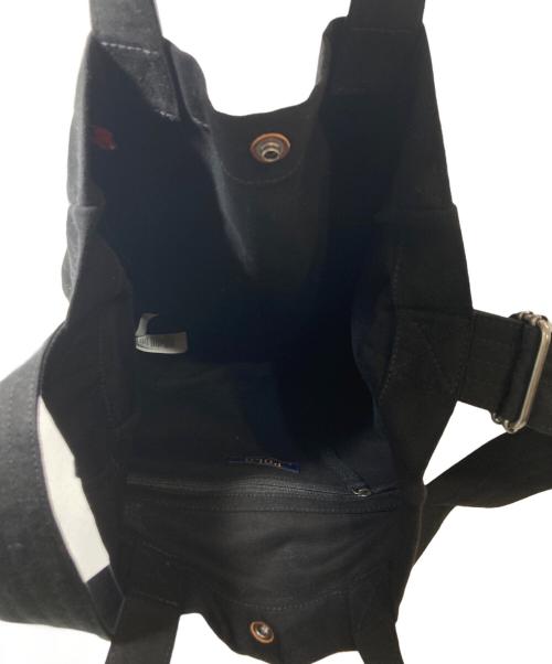 POLO RALPH LAUREN（ポロ・ラルフローレン）POLO RALPH LAUREN (ポロ・ラルフローレン) 2WAYバッグ ブラックの古着・服飾アイテム