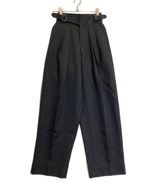 THE RERACS（ザ リラクス）THE RERACS (ザ リラクス) GURKHA SLACKS ブラック サイズ:Sの古着・服飾アイテム