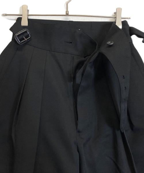 THE RERACS（ザ リラクス）THE RERACS (ザ リラクス) GURKHA SLACKS ブラック サイズ:Sの古着・服飾アイテム