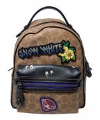 COACH×DISNEYコーチ×ディズニー）の古着「リュック」｜ベージュ