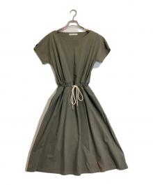 Fabiana Filippi（ファビアナフィリッピ）の古着「ワンピース」｜グリーン