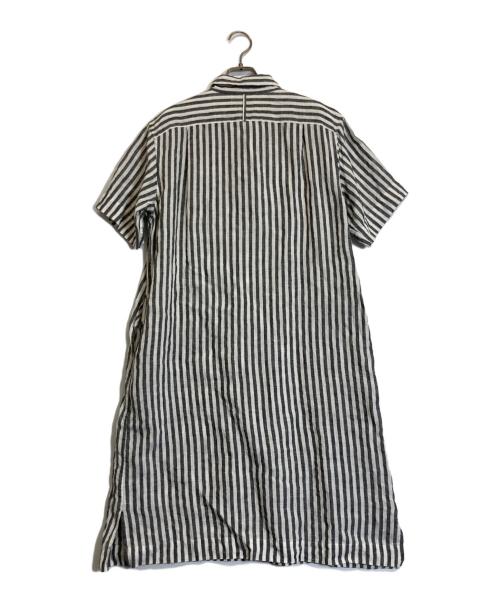 MARGARET HOWELL（マーガレットハウエル）MARGARET HOWELL (マーガレットハウエル) リネンシャツワンピース グレー サイズ:Mの古着・服飾アイテム