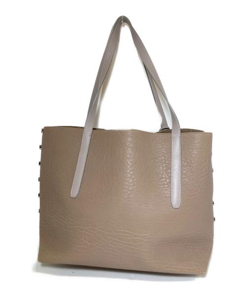 JIMMY CHOO（ジミーチュウ）JIMMY CHOO (ジミーチュウ) トートバッグ シルバーの古着・服飾アイテム