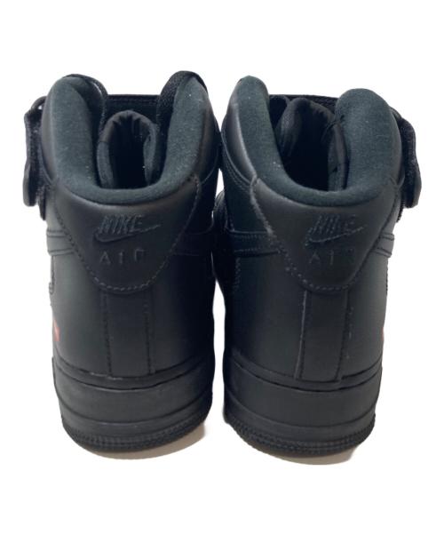 NIKE（ナイキ）NIKE (ナイキ) Supreme (シュプリーム) Air Force 1 Mid ブラック サイズ:27の古着・服飾アイテム