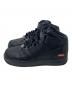NIKE (ナイキ) Supreme (シュプリーム) Air Force 1 Mid ブラック サイズ:27：17000円