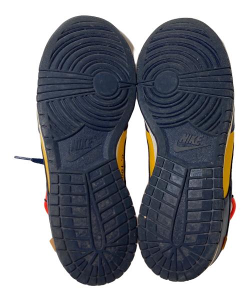 NIKE（ナイキ）NIKE (ナイキ) OFFWHITE (オフホワイト) DUNK LOW LTHR University イエロー サイズ:27の古着・服飾アイテム