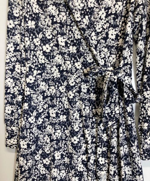 LAUREN RALPH LAUREN（ローレンラルフローレン）LAUREN RALPH LAUREN (ローレンラルフローレン) 総柄ワンピース ホワイト サイズ:Sの古着・服飾アイテム