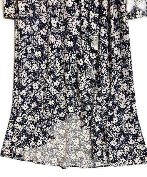 LAUREN RALPH LAUREN（ローレンラルフローレン）LAUREN RALPH LAUREN (ローレンラルフローレン) 総柄ワンピース ホワイト サイズ:Sの古着・服飾アイテム