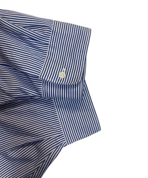 Graphpaper（グラフペーパー）Graphpaper (グラフペーパー) High Count Wide Spread Collar Shirt ブルー サイズ:Mの古着・服飾アイテム